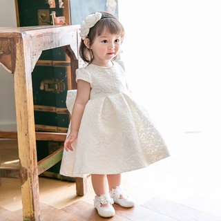 Baby Girl Baptism Dress Beading 1st Birthday Dress For Baby Girl Bridesmaid  Ceremony Prom Princess Children's Dress