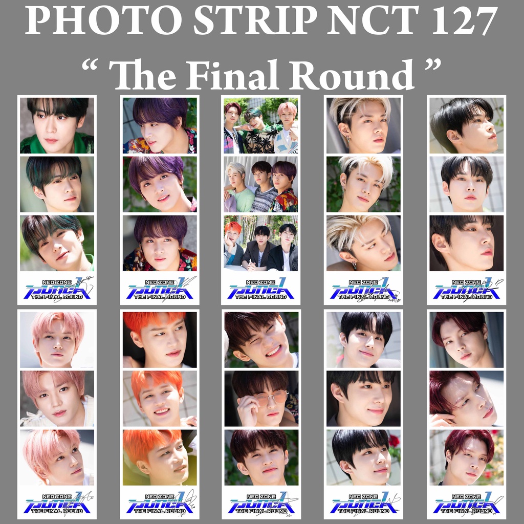 NCT Photo Strip Nct127Th The Final Round Member Kpop Photo | Shopee ...