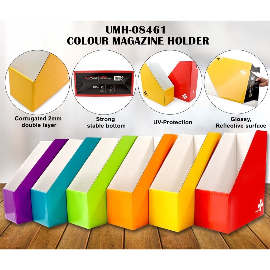 ( UMH-08461 ) Unicorn Color Magazine Holder | Shopee Singapore