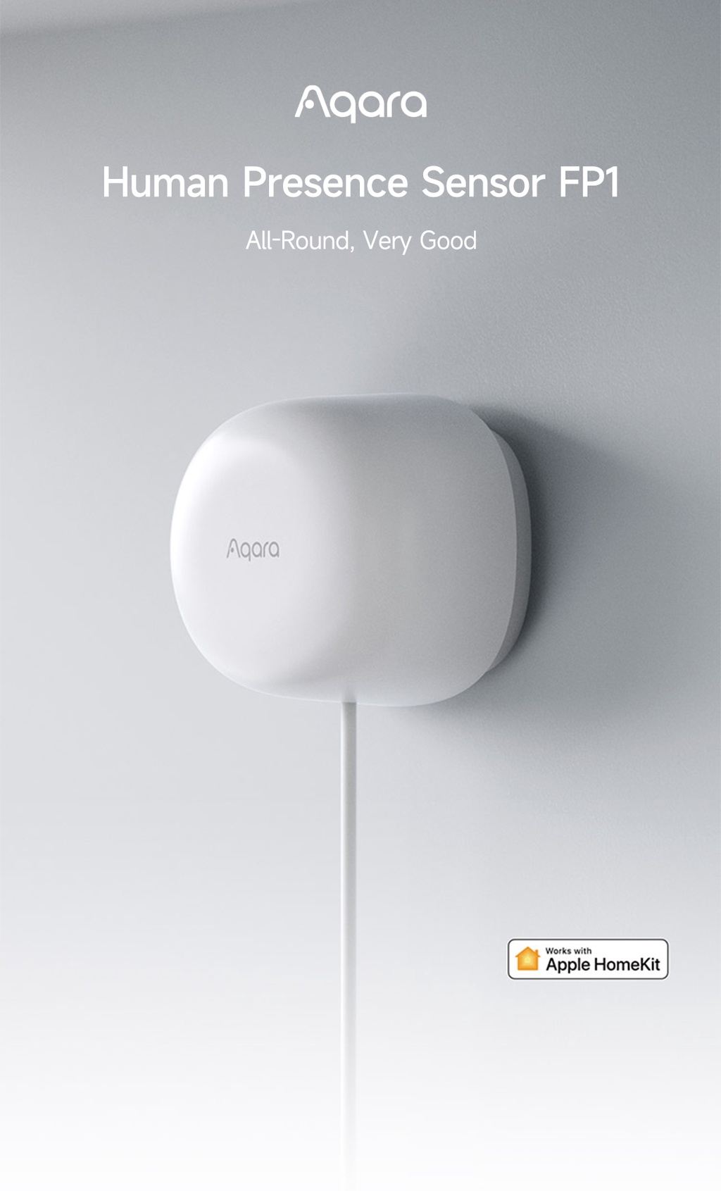 Aqara FP1 Human Presence Sensor Zigbee 3.0 High Precision Sensing Smart ...