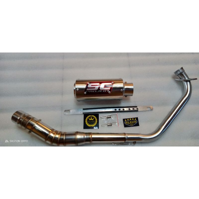 Sc Project Exhaust Vixion R15 Verza Cbr150r Gsx R | Shopee Singapore