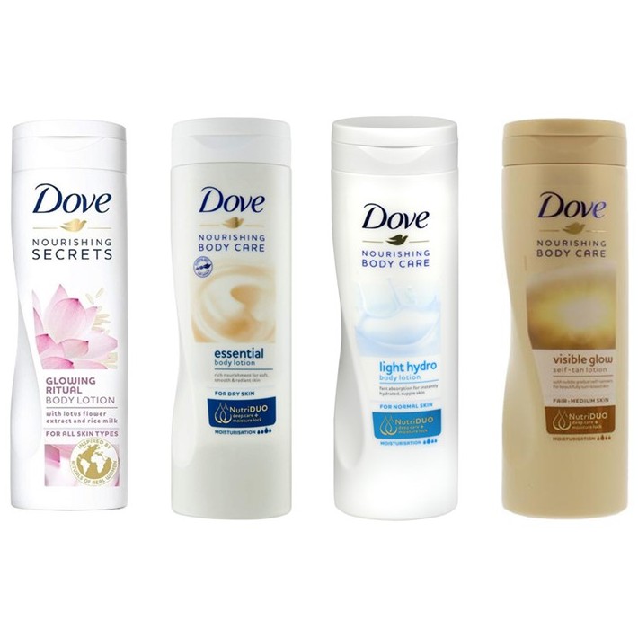 Dove Body Lotion 400ml X 2 bottles Shopee Singapore