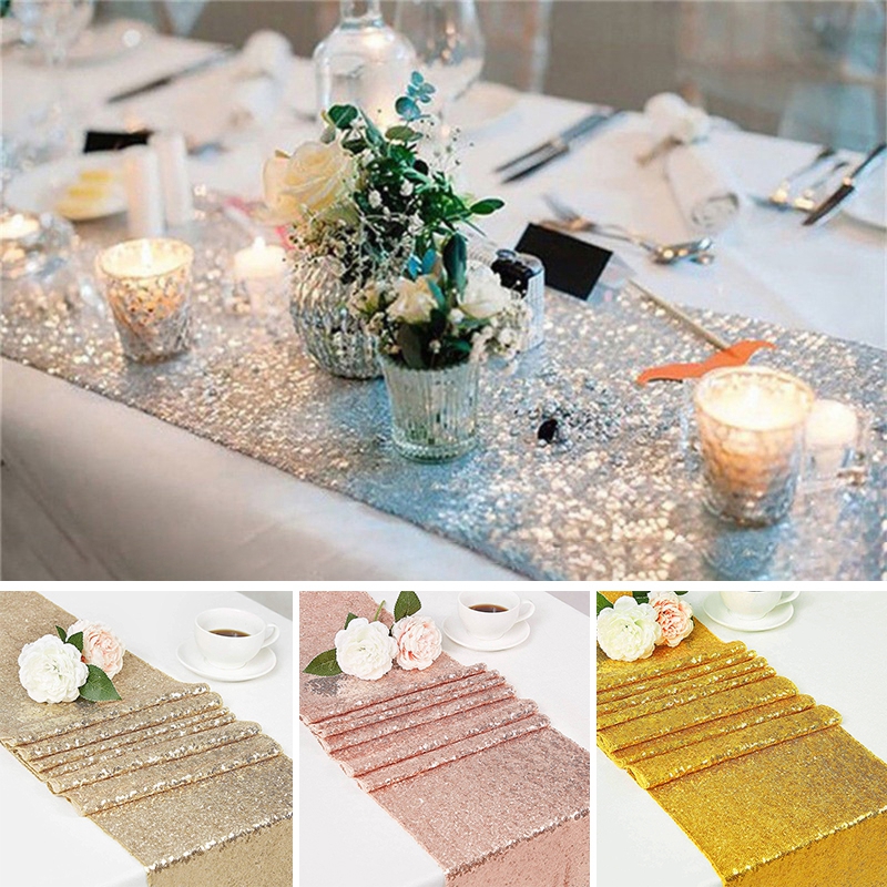Romantic Table Runner Dining Table Cloth Kitchen Table Cover Wedding