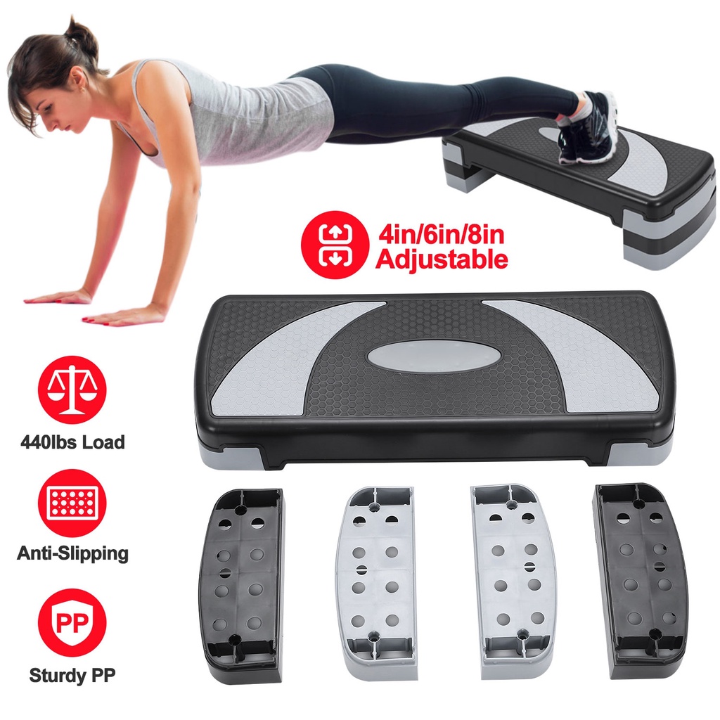 Adjustable workout 2024 stepper