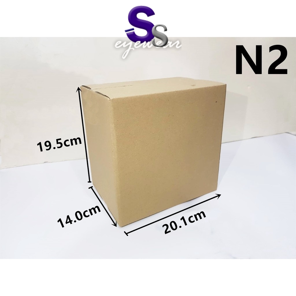 N2 Craft Paper Box Packing (10/30/50PCS) | Shopee Singapore