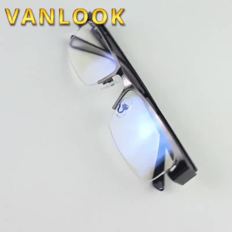 Transparent Men's Computer Glasses Gaming Eyeglasses Anti Blue Ray ...