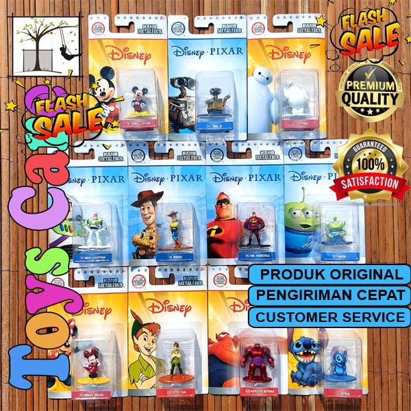 Jada NANO DISNEY PIXAR SERIES SET 11 - MICKEY MOUSE BAYMAX TOY STORY ...