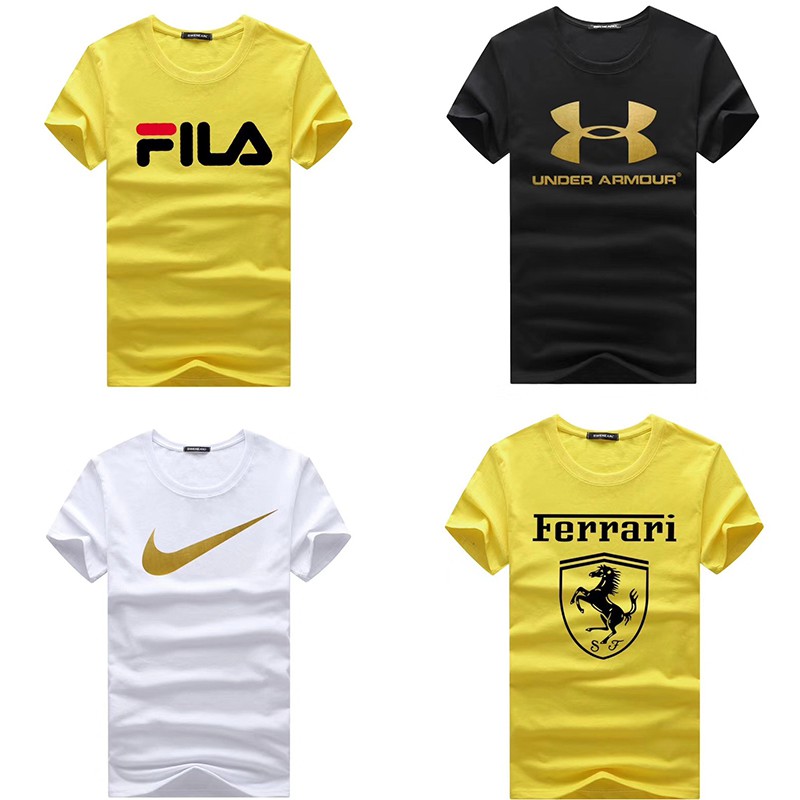 Couple Shirt Summer Round Collar T-shirt Men Breathable Cotton Tee Shirt  Clothing Tops Women T-Shirt