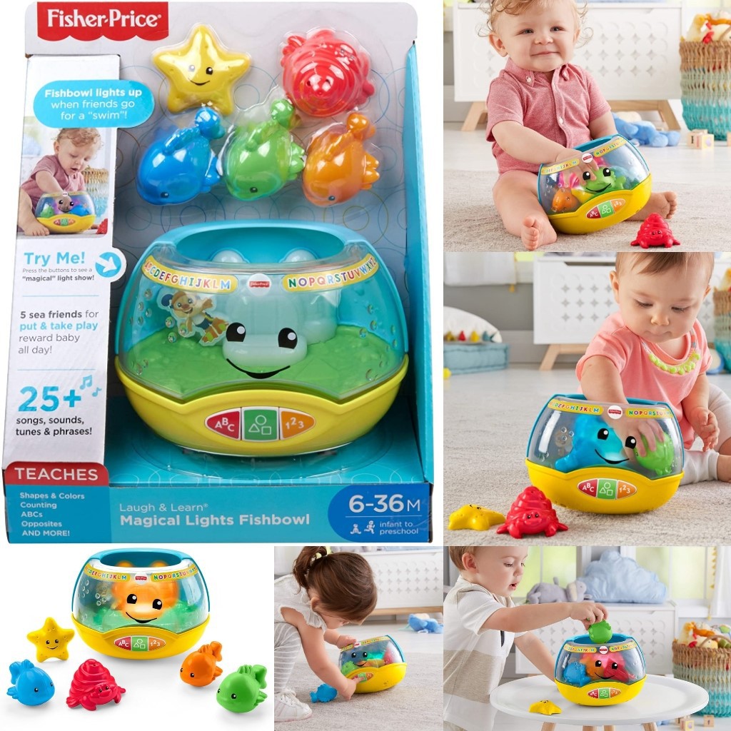 Laugh and learn magical lights fishbowl clearance