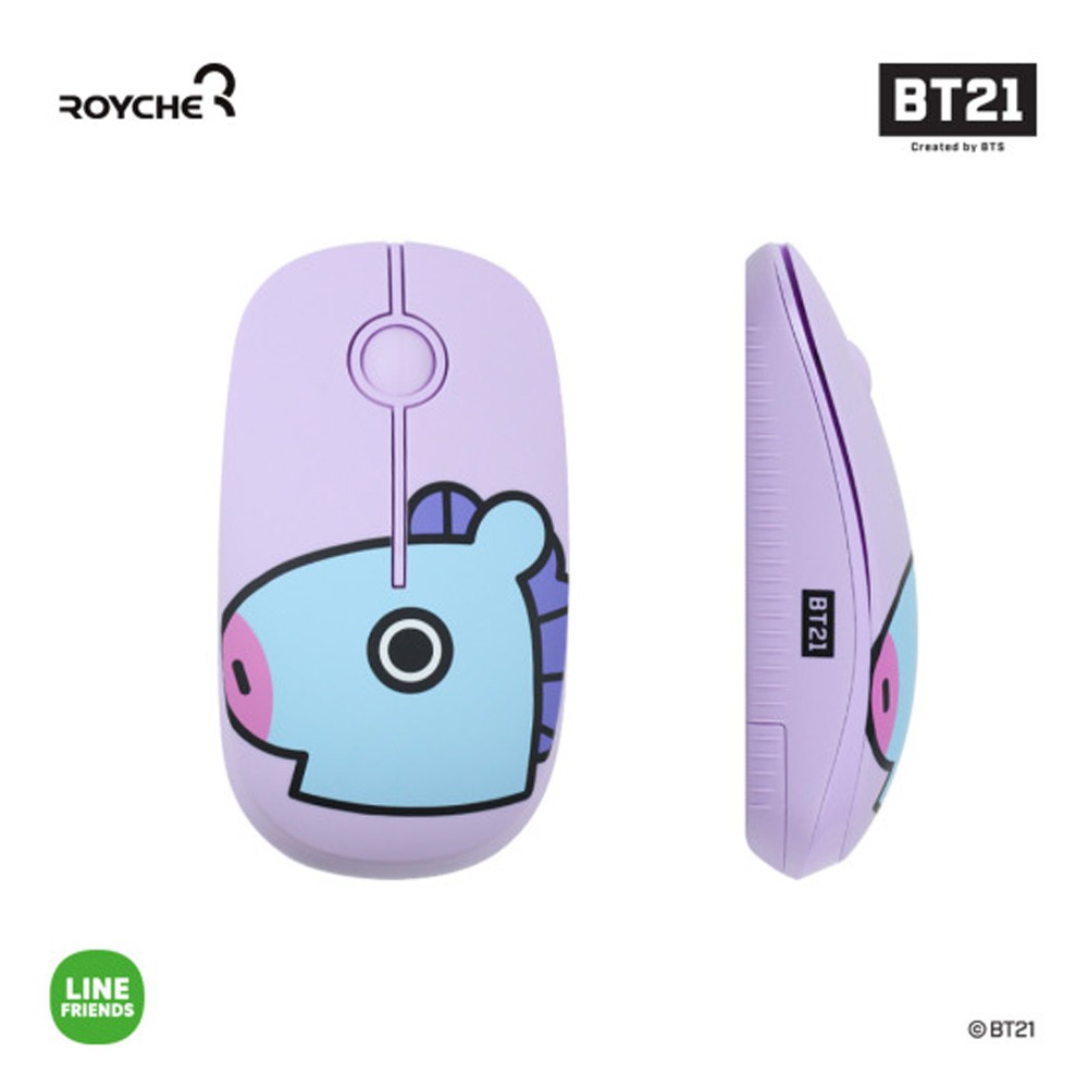 Outlet BT21 Royche Wireless Silent Mouse - Shooky (Sealed)