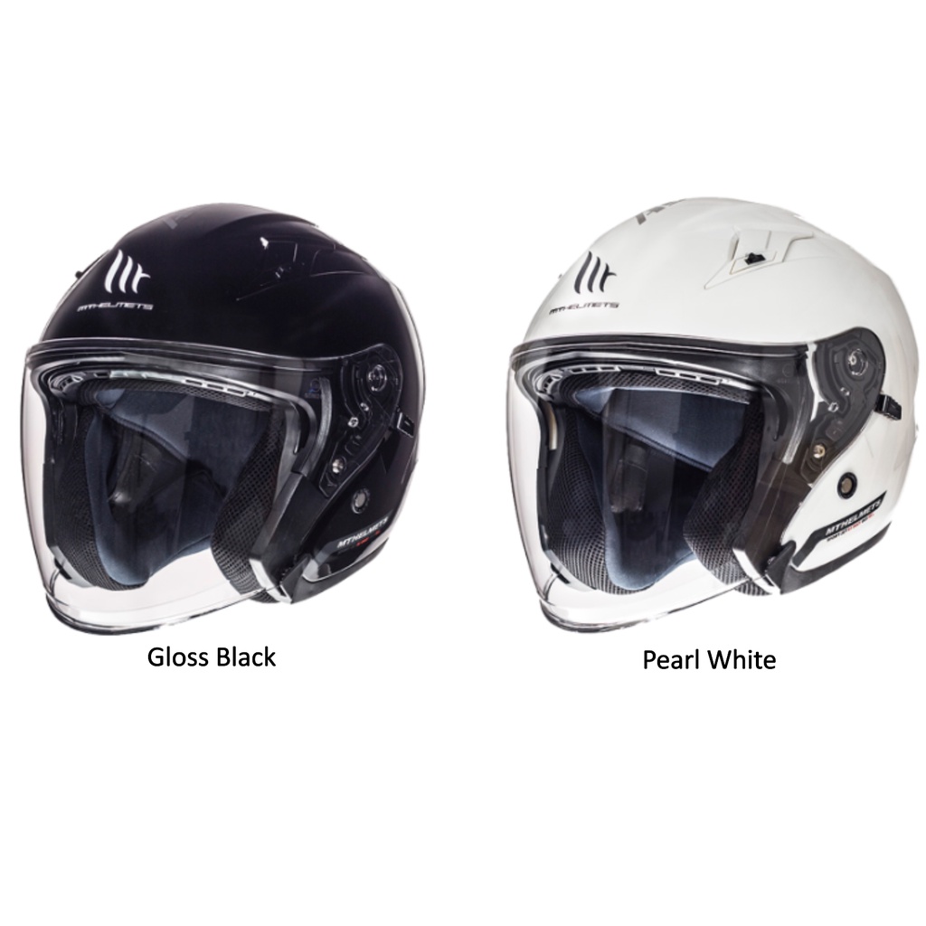 MT Helmets Casco Jet Avenue SV Solid Negro