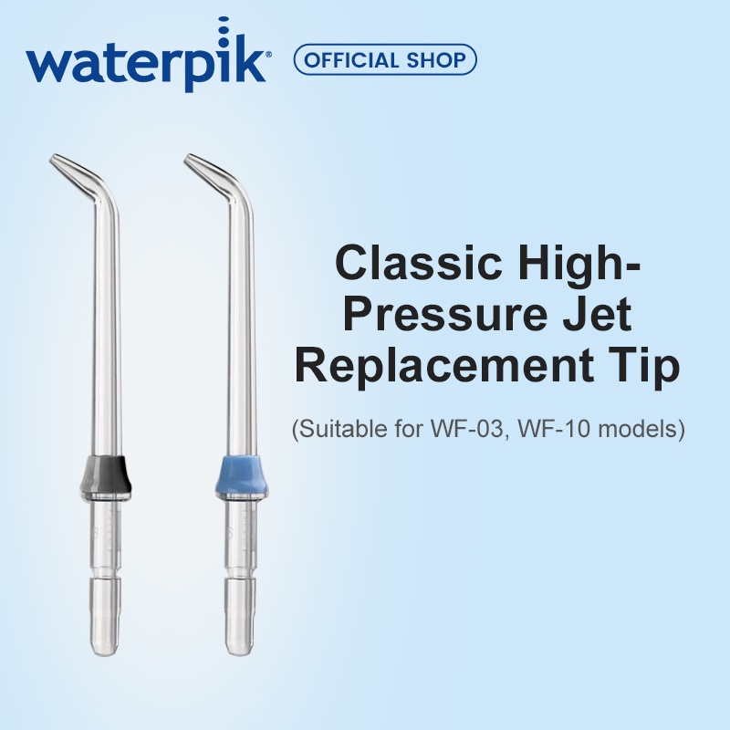 Waterpik Classic High-Pressure Jet Replacement Tip 2 Pcs JT-450E ...