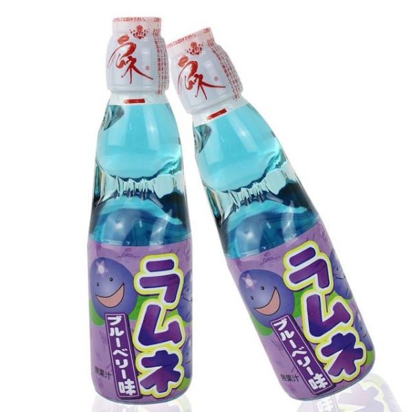 Ready Stock Hatakosen Blueberry Ramune Soda 200 Ml Shopee Singapore 0958