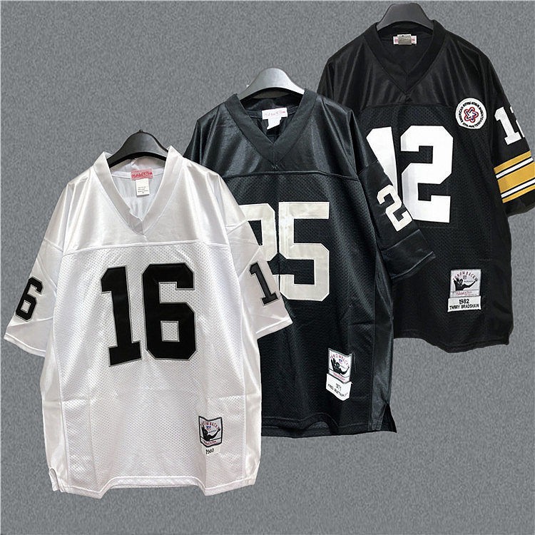 Mens Oversized T-Shirt American Football Style NFL Style Jersey