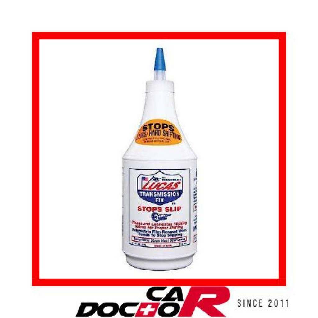 LUCAS TRANSMISSION FIX Eliminate Jerk Stop Slip Stop Leak ATF Only