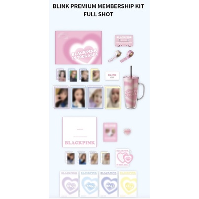 MERCH] BLACKPINK Blink Premium Membership Kit | Shopee Singapore