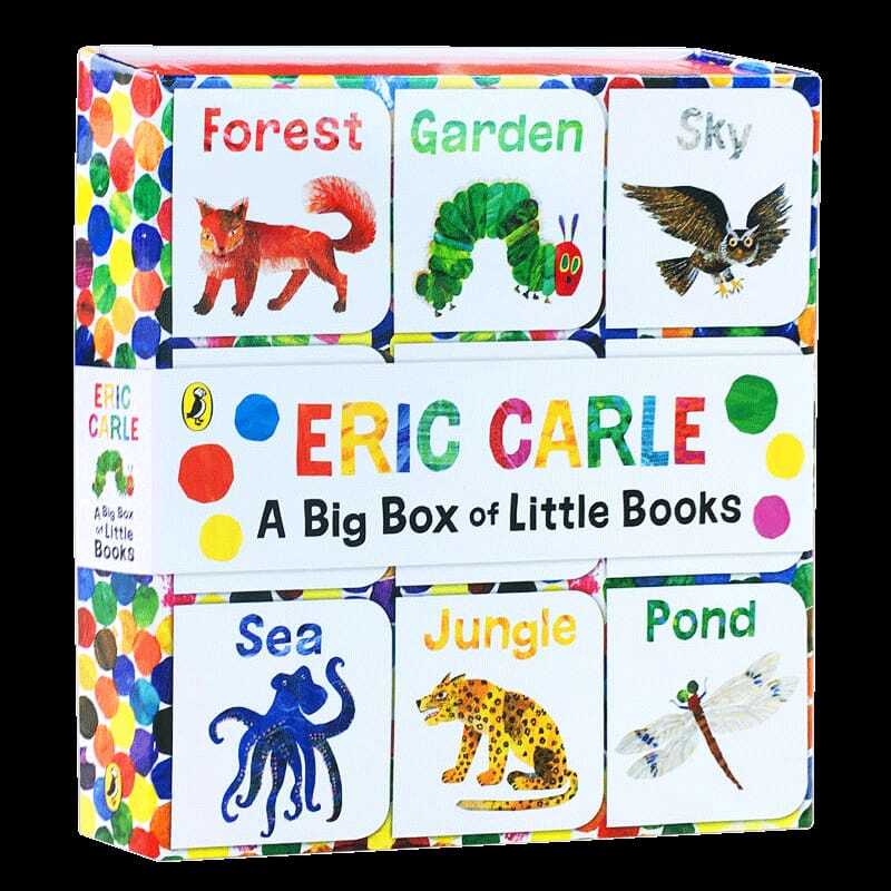 Original The World of Eric Carle Big Box of Little Books (9 Books