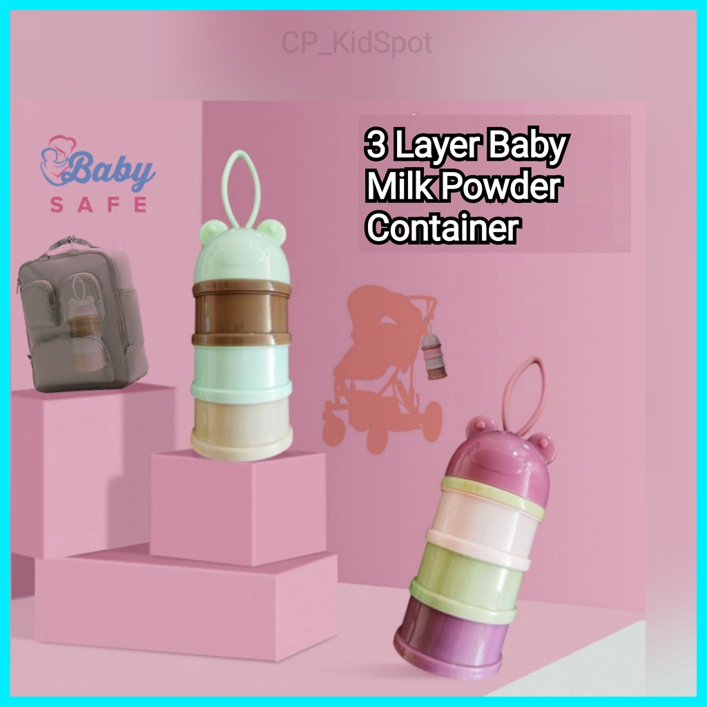Babyhug Portable Milk Powder Container -Mint