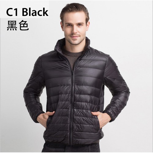 Ultra light duck down jacket sales