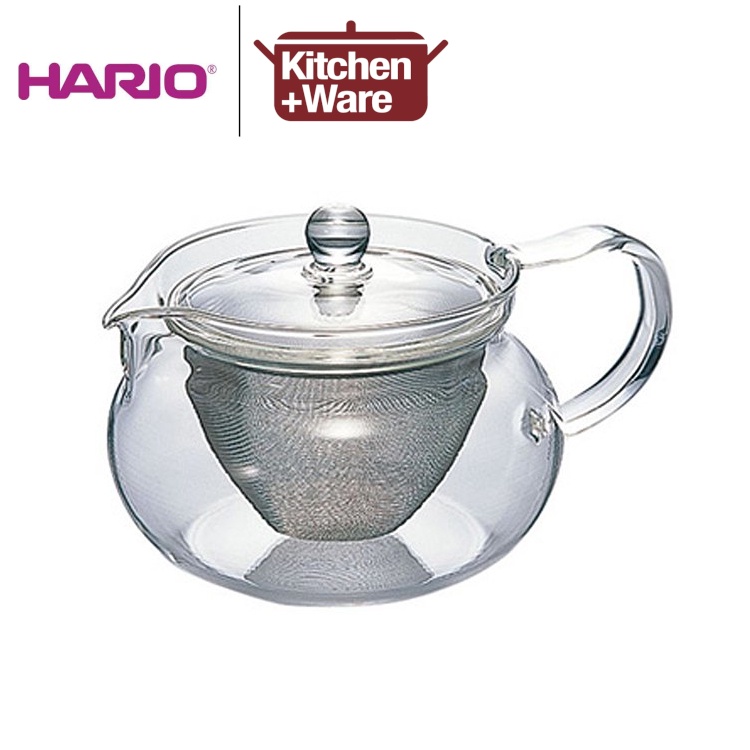 HARIO Cha Cha Kyusu Maru Tea Pot with Tea Infuser [450ml/ 700ml