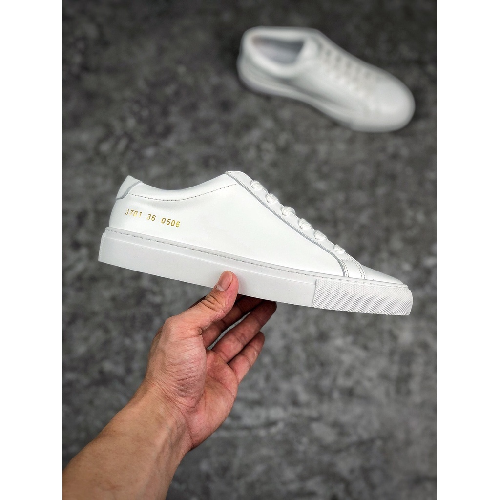 【COD】 New Common Projects Classic real Leather Shoes white men's women ...