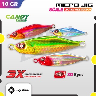 Bait Micro Jig 10Gram Slow Jig Micro Jig 10g Metal Jig 10Gram 10gr