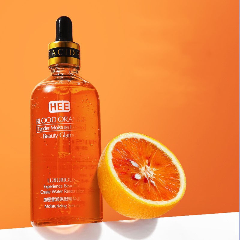 Blood Orange Serum Moisturizing Essence Vitaminis Hyaluronic Acid