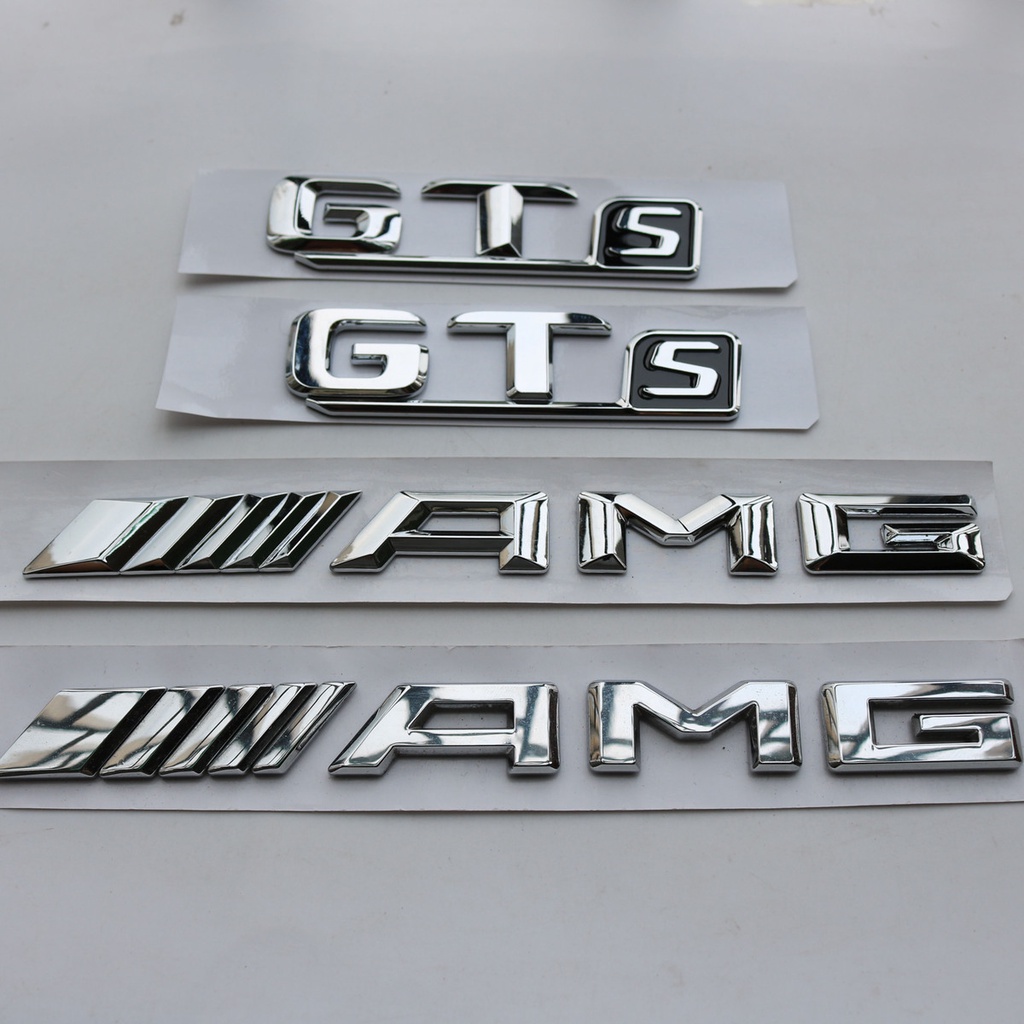 Mercedes-Benz GTS AMG GT43 GT50 GT53 GT63S GTR Modified Car Logo Letter ...