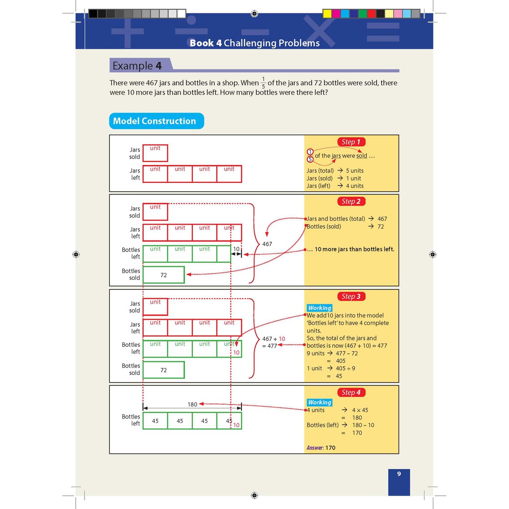 Master Math Models Primary 5 & 6 Book 4 – Challenging Problems ...