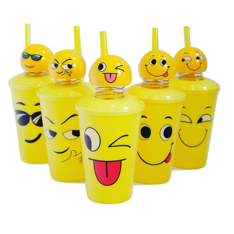 Cute Emoji Glass/Suction Emoticon Glass | Shopee Singapore