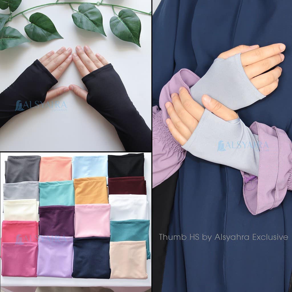 (1kg=52pcs) Handsock jempol jersey super grade A/ panjang 40cm / murah high quality