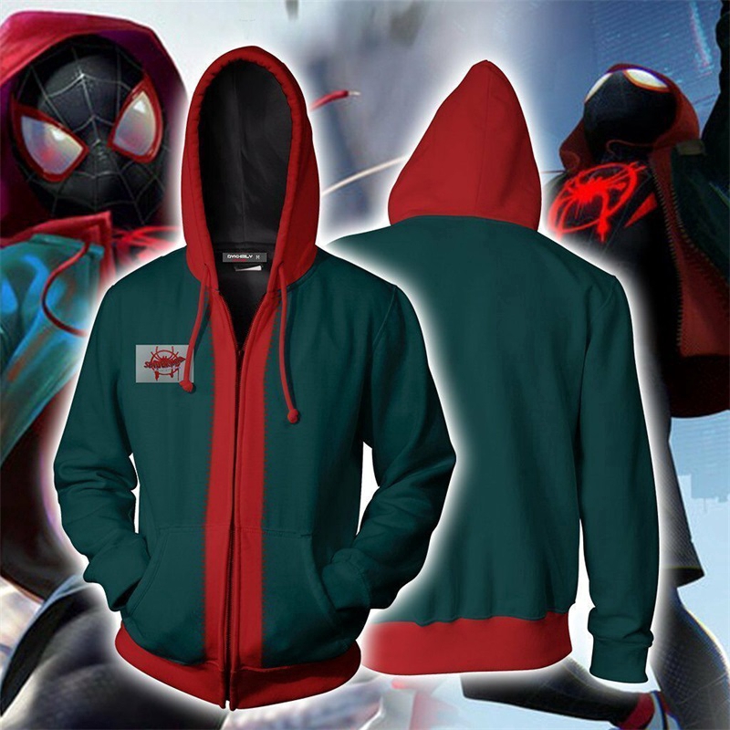 Spiderman Into the Spider Verse Miles Morales Spider man Superhero ...