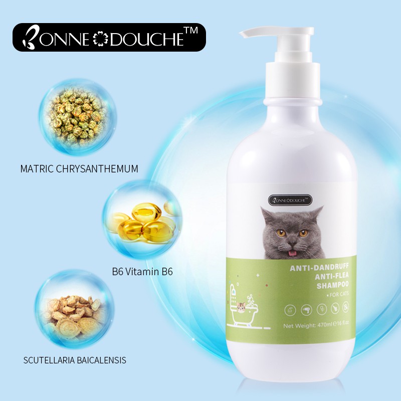 Bonne Douche Anti Dandruff Flea pet Shampoo for Cat Shopee Singapore