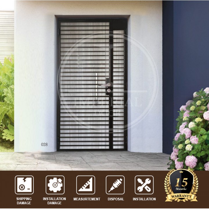 Mild Steel Gate 041 For HDB gate BTO gate Condo and Resale Flats ...