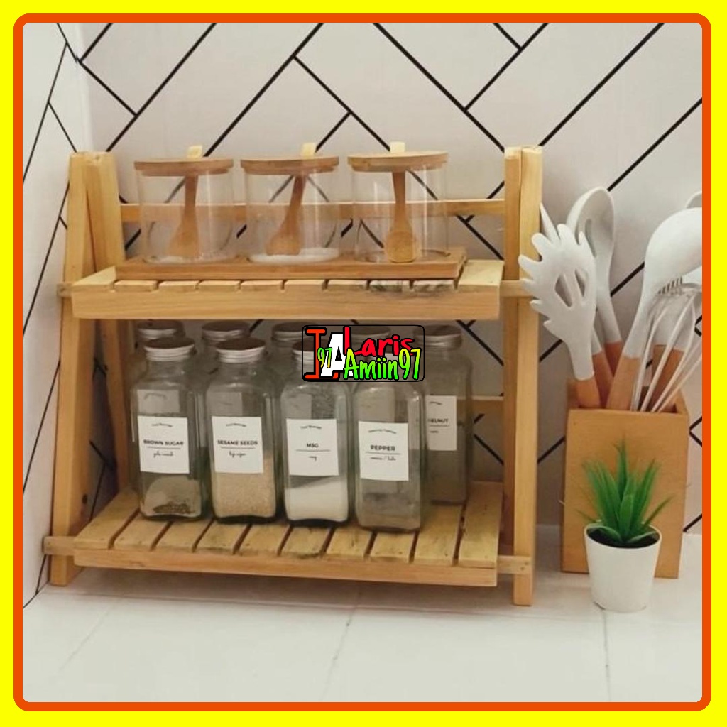 KAYU Modern Wooden Stacking Onion Rack | Premium Quality Minimalist ...