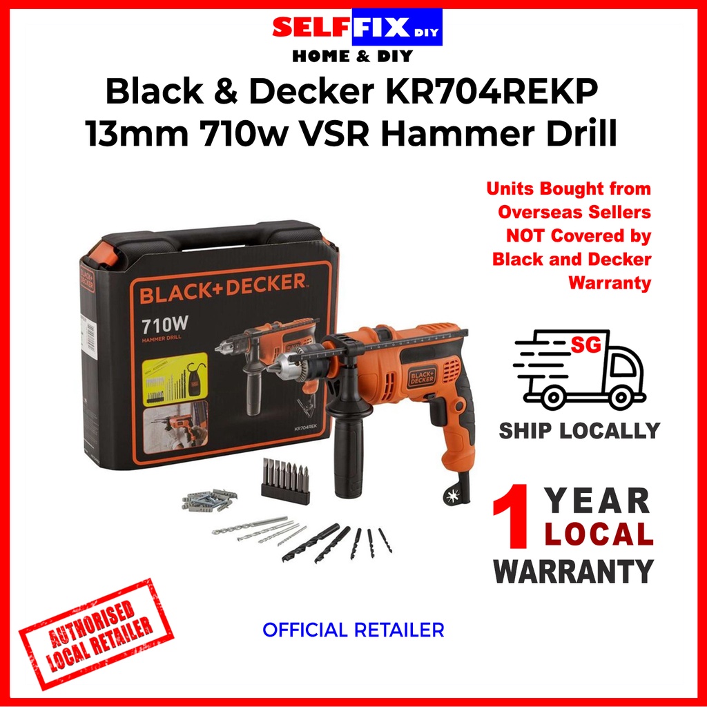 Black and decker hotsell 710w drill price