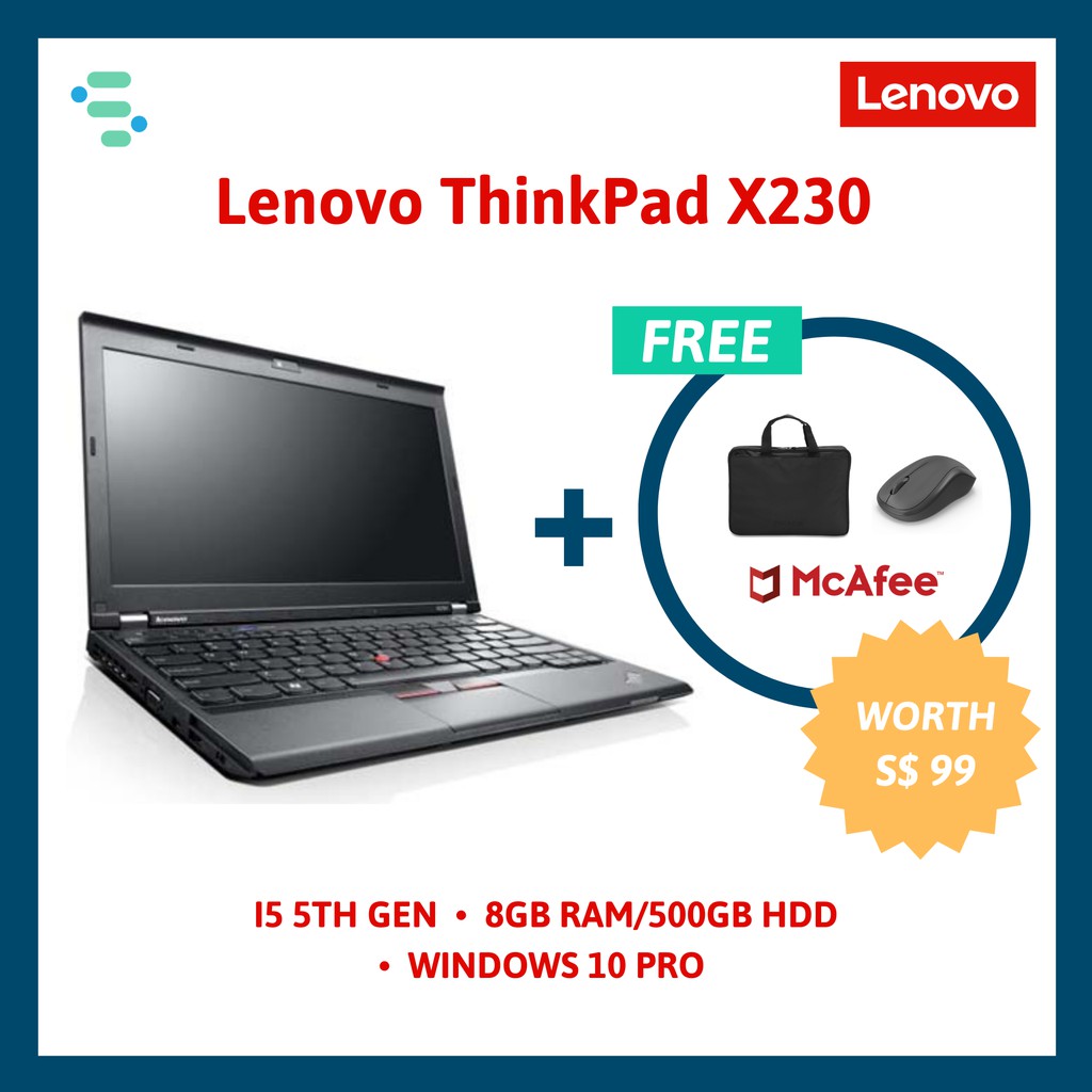 [Refurbished] Lenovo ThinkPad X230 | 12.5