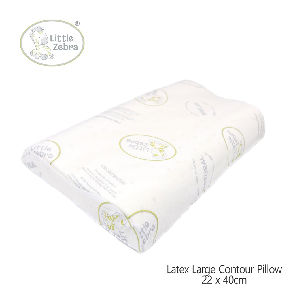 Little Zebra Latex Large Contour Pillow Shopee Singapore
