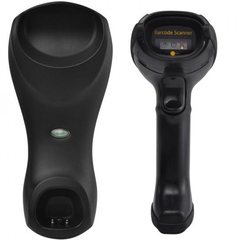 Xkancode C2-GC Cordless 2D Barcode Scanner, Wirelss 2D Image Scanner ...