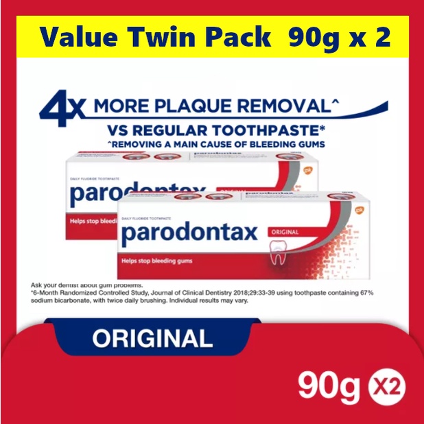 PARODONTAX Toothpaste, Helps Stop Bleeding Gums, Oral Care, Original