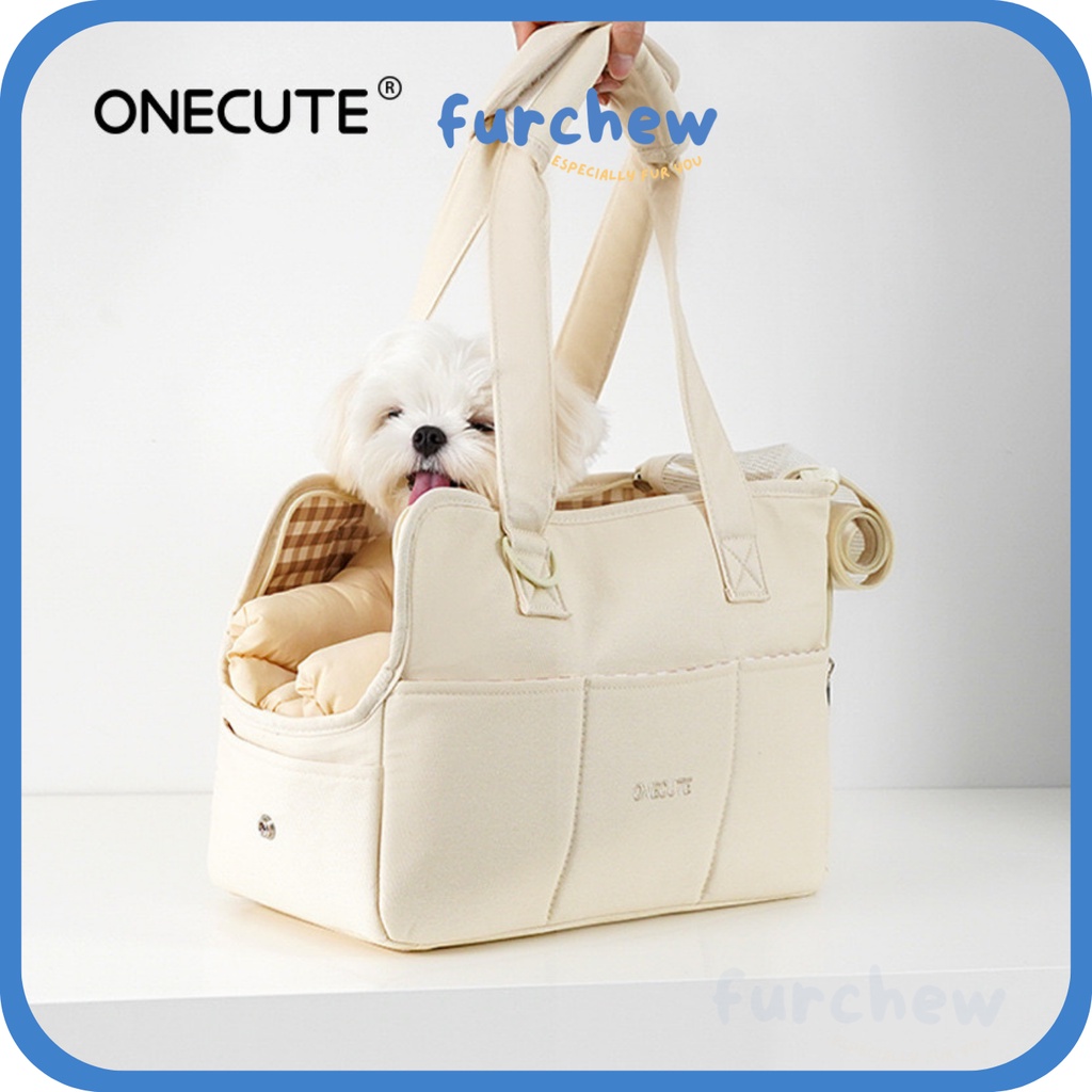 [SG] ONECUTE Comfy Pet Shoulder Carrier Outdoor Travel Bag - Spacious ...