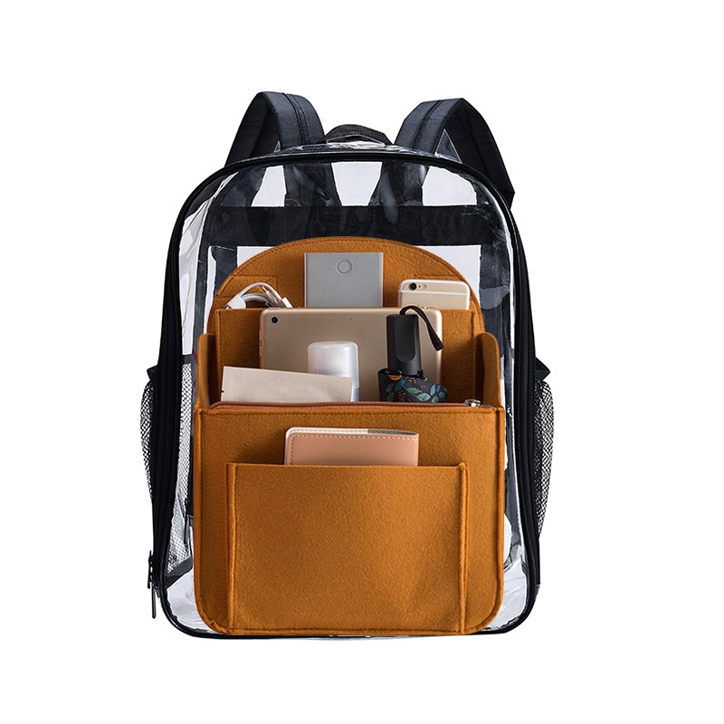 Felt Insert Bag Fits for Backpack Liner Organizer Ladies Makeup Bag ...