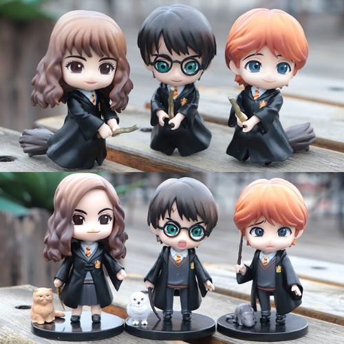 Harry Potter Figures (12pcs) Hermione Granger Ron Weasley
