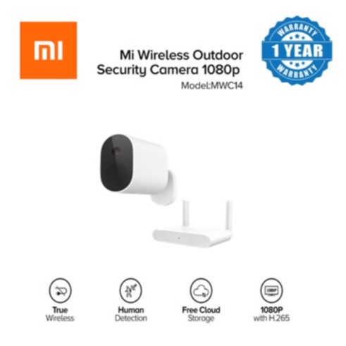 Cámara Xiaomi Mi Wireless Outdoor Security 1080p MWC14