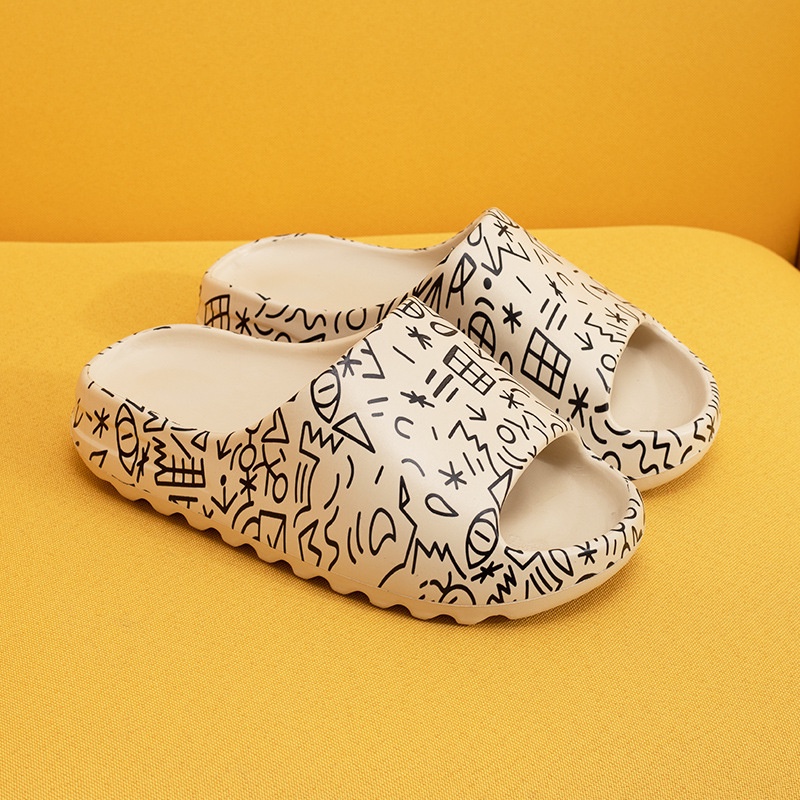 READY STOCK 2024 SpongeBob Sesame Street Slippers Yeezy Slide Coconut  Outdoor Style Beach Wading Leisure Sports Female Slippers Male | Shopee  Singapore
