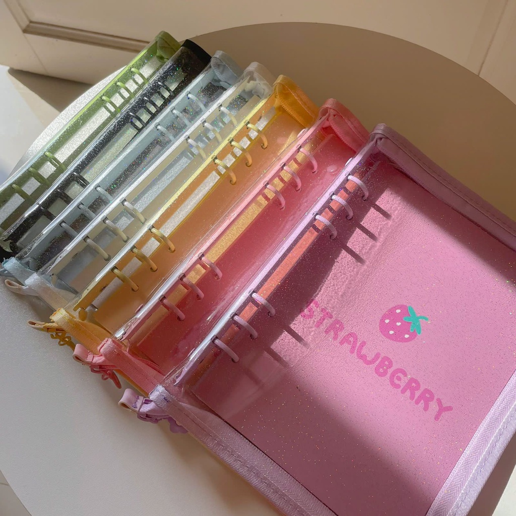 [HARU] Zipper Binder 6 Ring A5/Polaroid Photocard Album Binder/Binder