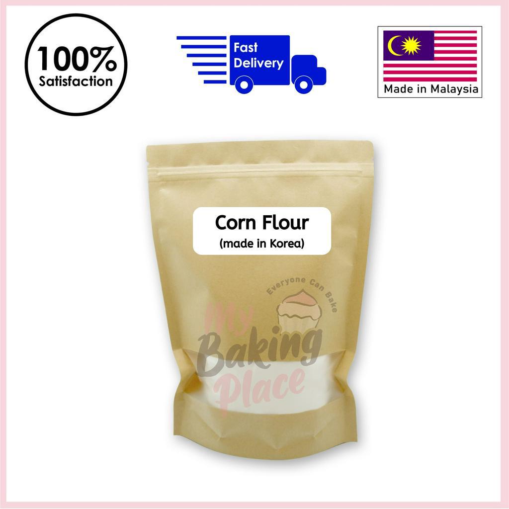 [My Baking Place] Corn Flour, Premium Quality 1kg / 500g / 100g (Made ...