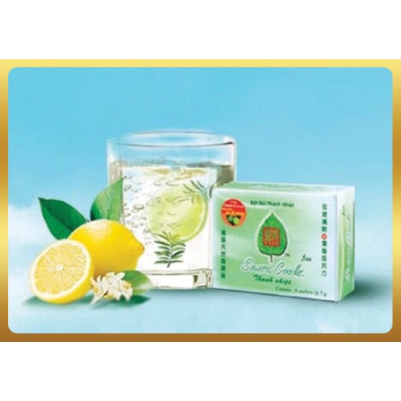 Sensacool effervescent powder to cool the body (Box of 6 packs ...