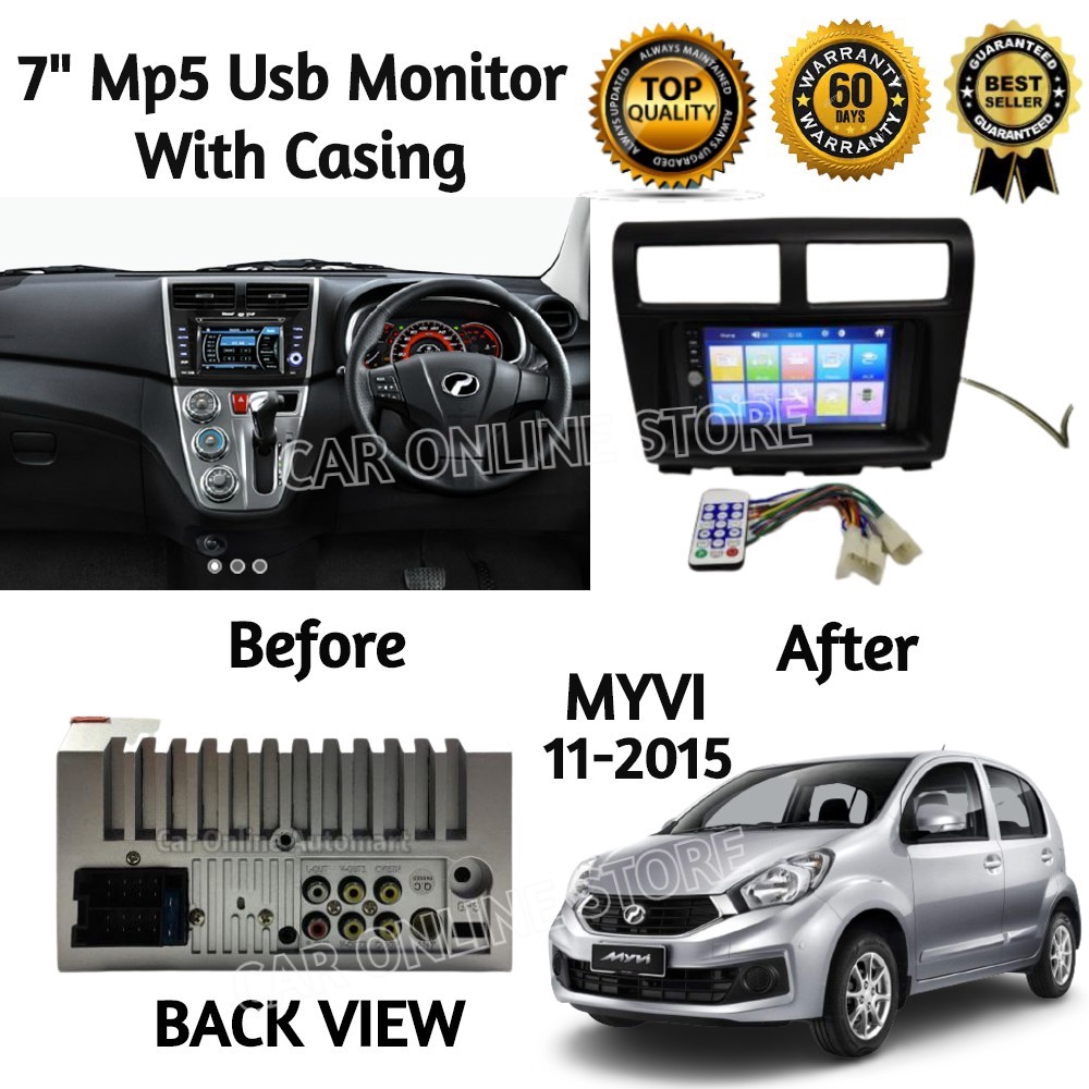 Myvi Lagi Best MP5 MONITOR 7