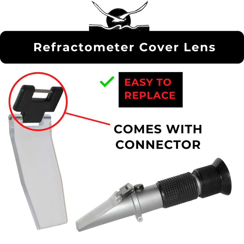 Refractometer Lens Cover with Connector Sea Water All Tester | Shopee ...